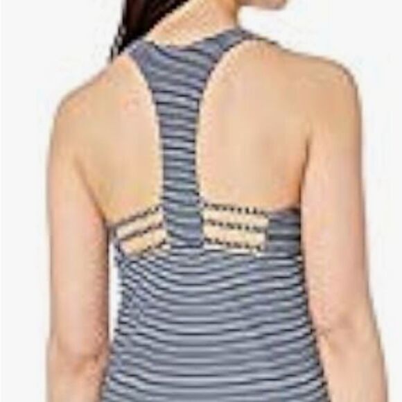 Carve Designs Women's La Jolla Dress. Blue & White Striped. Size M. EUC. - Picture 3 of 6